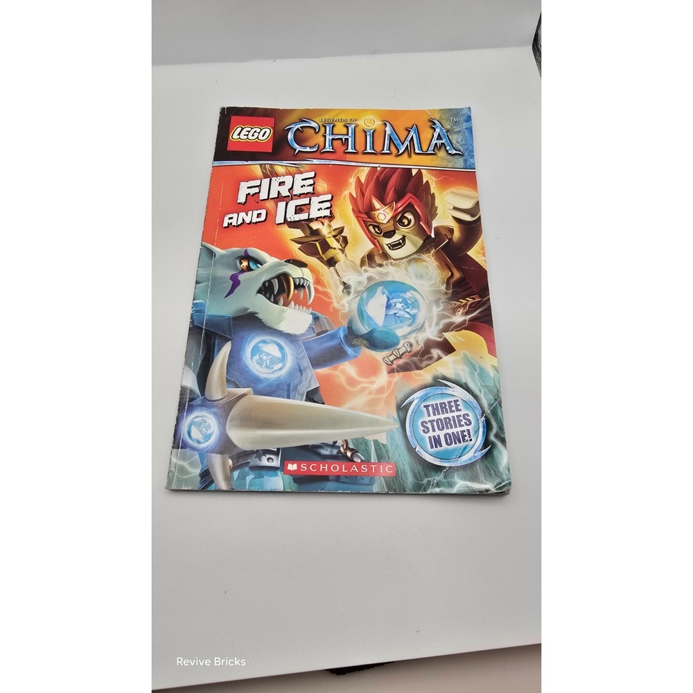 LEGO Legends of Chima: Fire and Ice (Chapter Book #6) - Paperback - VERY GOOD